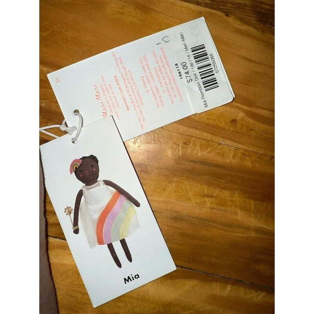 Mia Rainbow Doll‎ Meri Meri 12